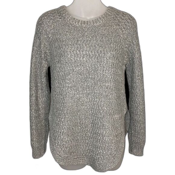 Love by Design Tan Gray Knit Sweater Size Small - Picture 1 of 5